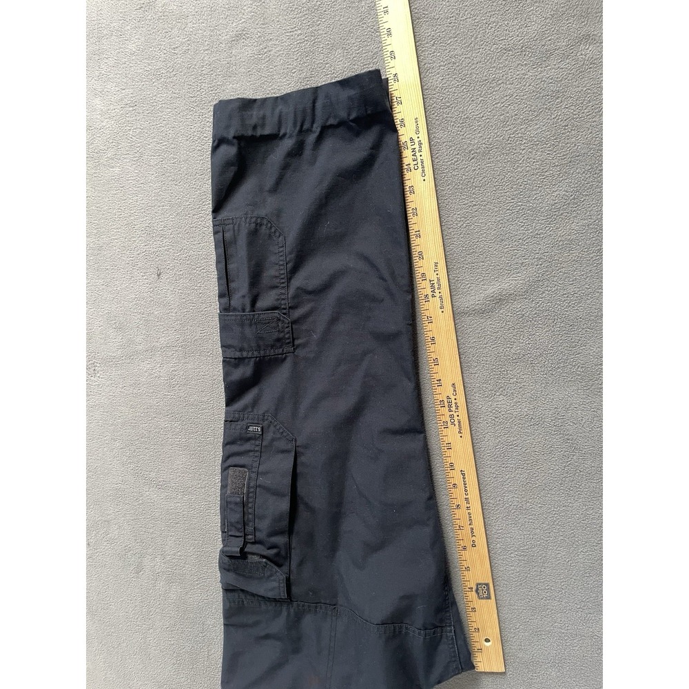 5.11 Tactical Pants Mens 32x28 Taclite Ems Cargo Rip Stop Dark Navy Blue - Picture 6 of 9
